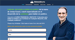 Desktop Screenshot of hablaenpublico.org